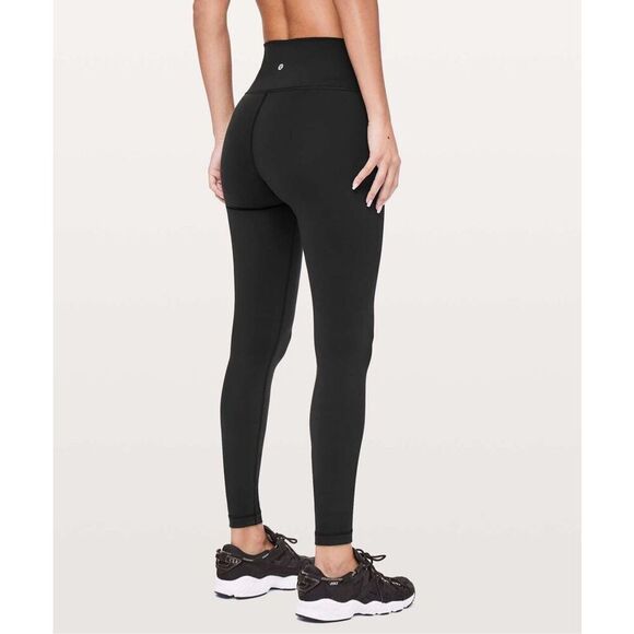 ✨Lululemon Wunder Under Hi-Rise Black Sz 6 Tight✨ - Picture 3 of 9